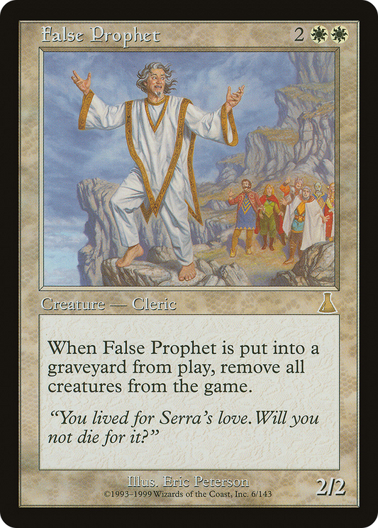 False Prophet [Urza's Destiny] Foil