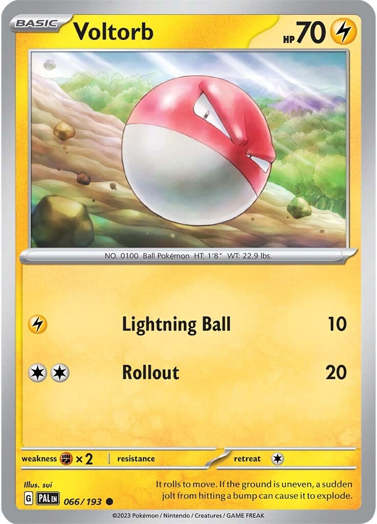 Voltorb (066/193) [Scarlet & Violet: Paldea Evolved] | Silver Goblin