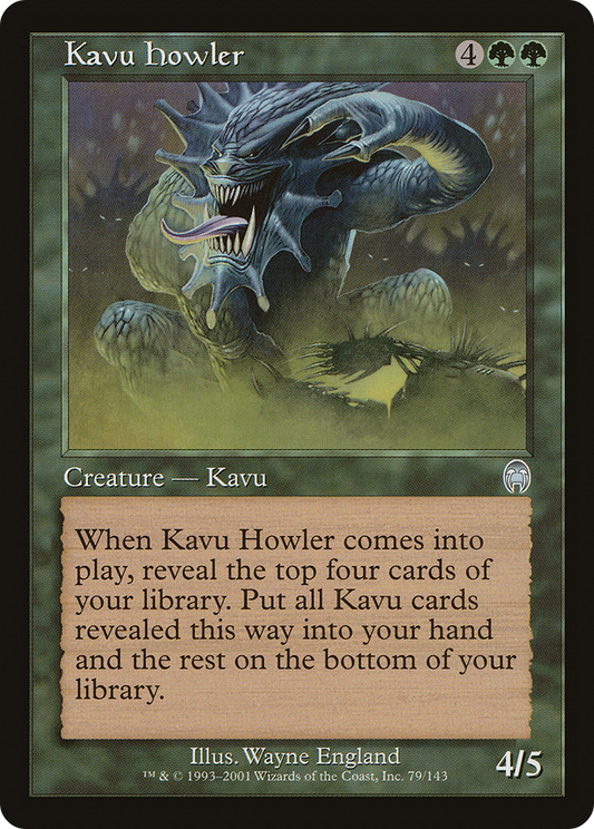 Kavu Howler [Apocalypse] Foil