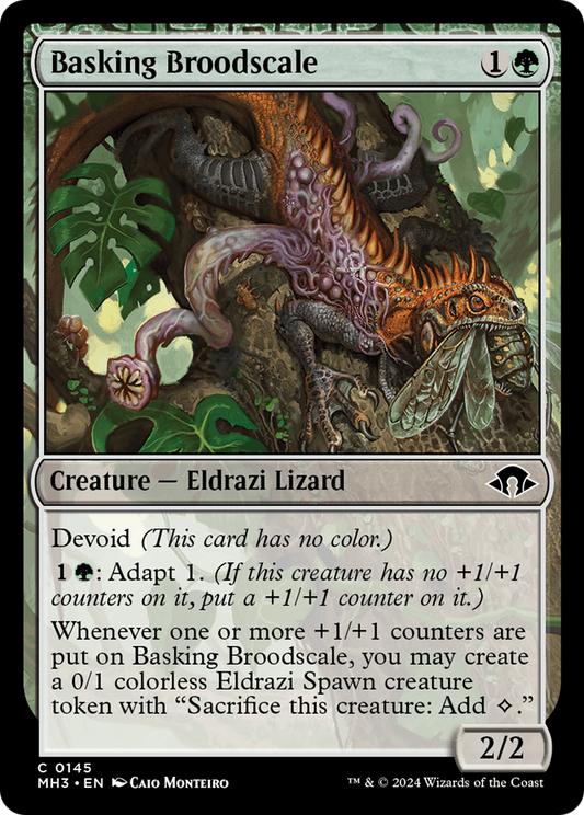 Basking Broodscale (145) Foil - Modern Horizons 3