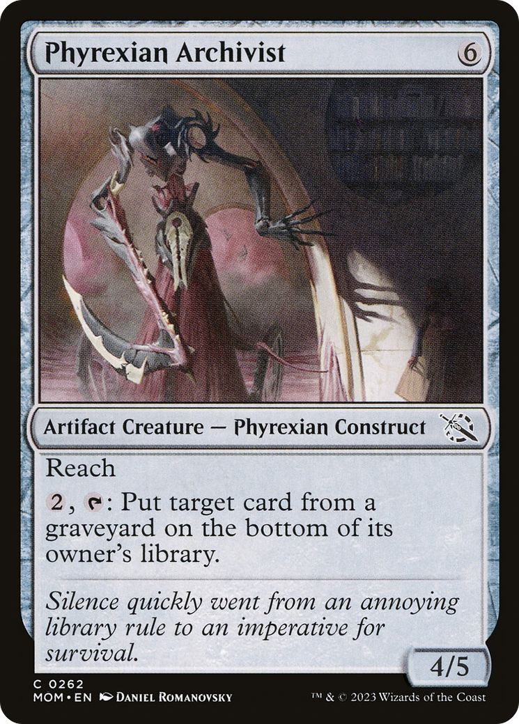 Phyrexian Archivist [March of the Machine] | Silver Goblin