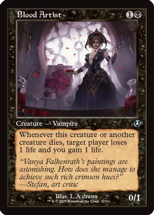 Blood Artist (Retro Frame) (INR372) Foil - Innistrad Remastered | Silver Goblin