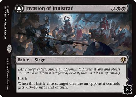 Invasion of Innistrad // Deluge of the Dead (INR120)  - Innistrad Remastered | Silver Goblin