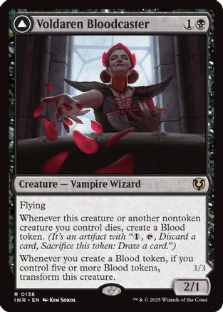 Voldaren Bloodcaster (INR138)  - Innistrad Remastered | Silver Goblin