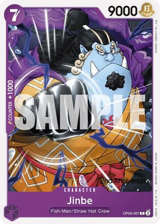 Jinbe (OP09-067) - Emperors in the New World: 2nd Anniversary Tournament Cards