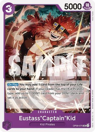 Eustass"Captain"Kid  (OP09-075) - Emperors in the New World: 2nd Anniversary Tournament Cards