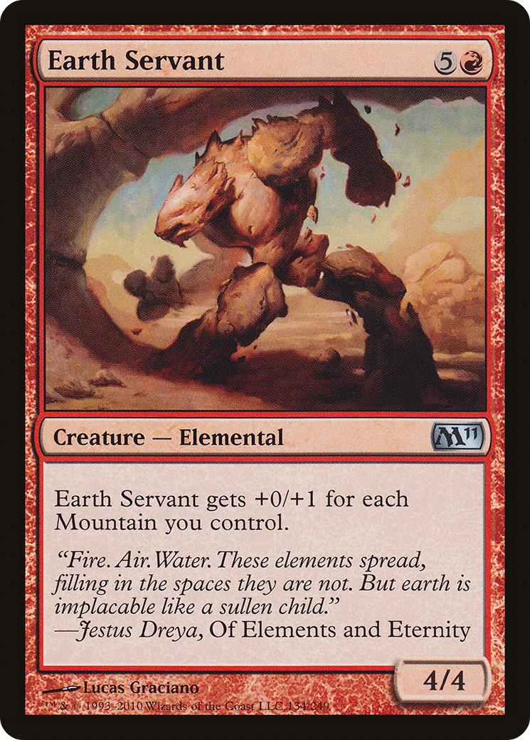 Earth Servant [Magic 2011] Foil