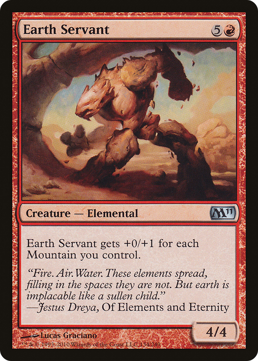 Earth Servant [Magic 2011] Foil