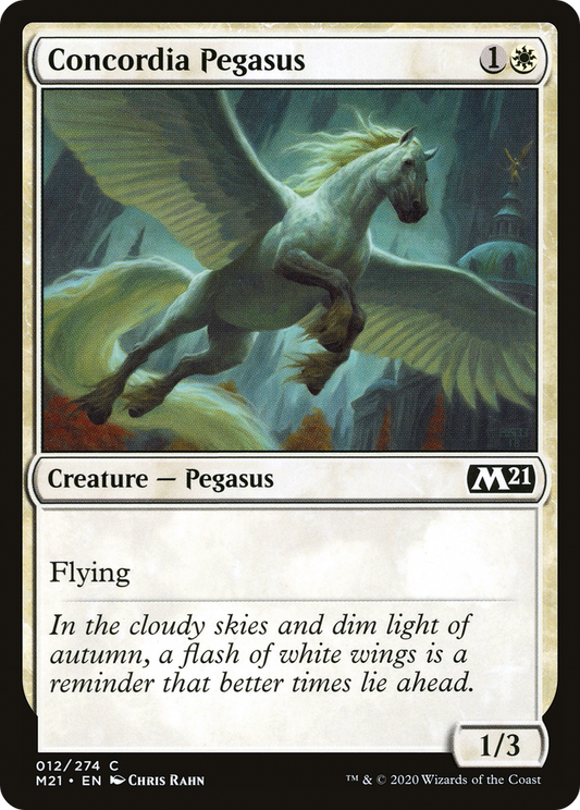 Concordia Pegasus [Core Set 2021] Foil