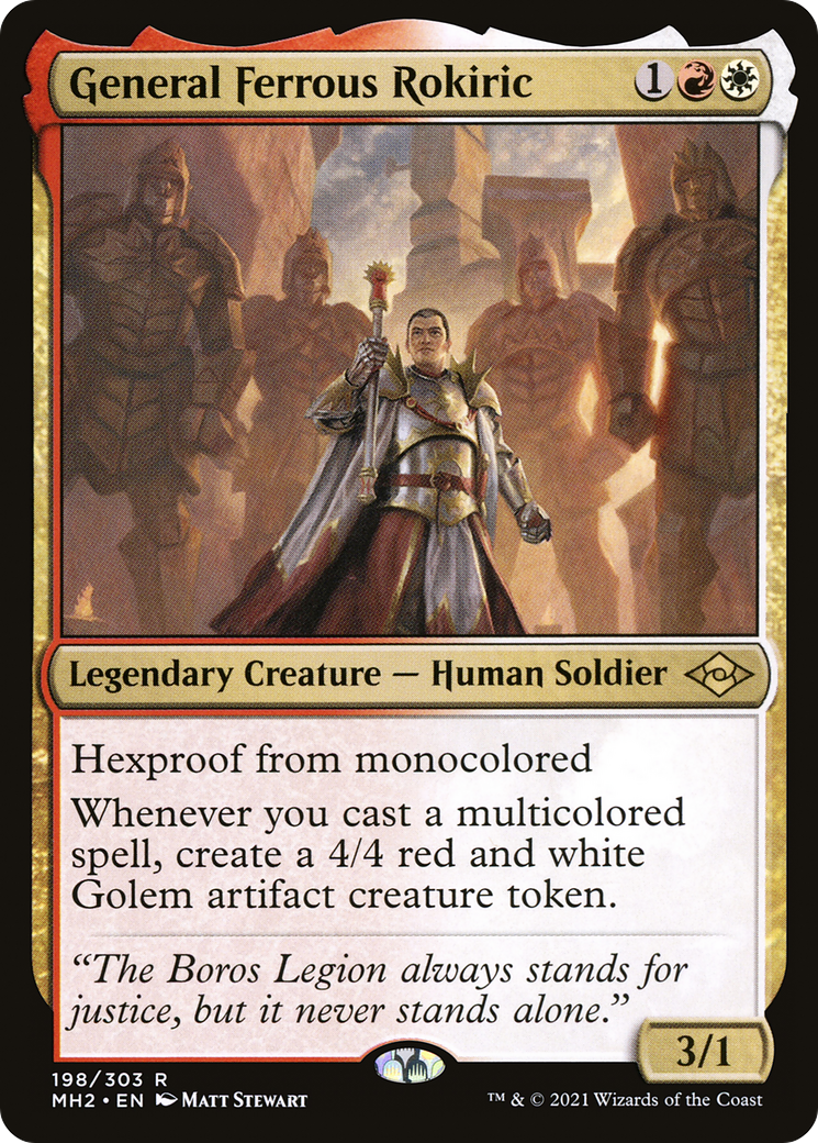 General Ferrous Rokiric [Modern Horizons 2] Foil