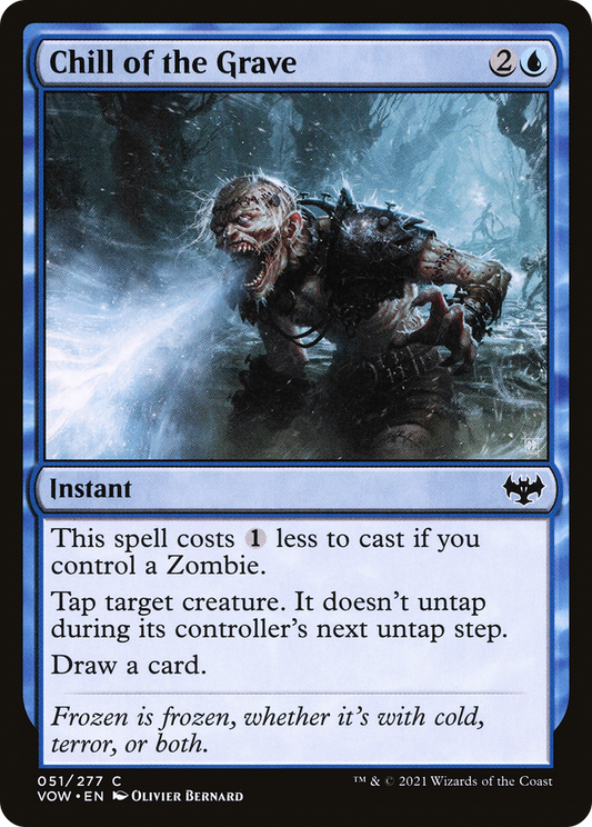 Chill of the Grave [Innistrad: Crimson Vow] Foil