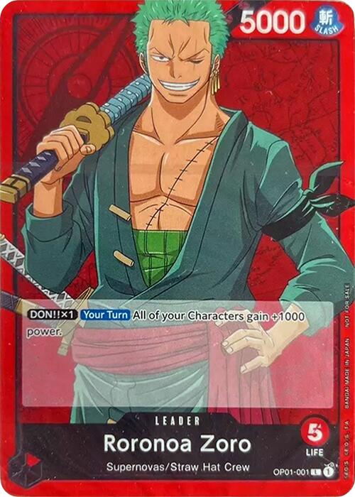 Roronoa Zoro [One Piece Demo Deck Cards] | Silver Goblin