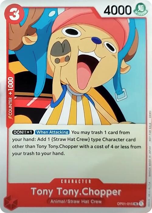 Tony Tony.Chopper [One Piece Demo Deck Cards] | Silver Goblin