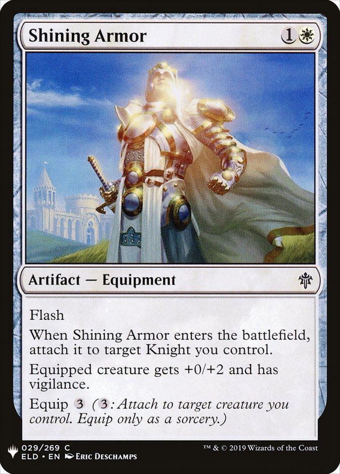 Shining Armor [Mystery Booster] | Silver Goblin