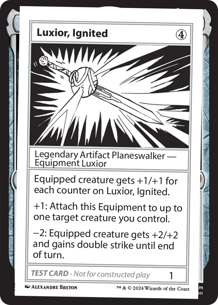 Luxior, Ignited [Mystery Booster 2 Playtest Cards] | Silver Goblin