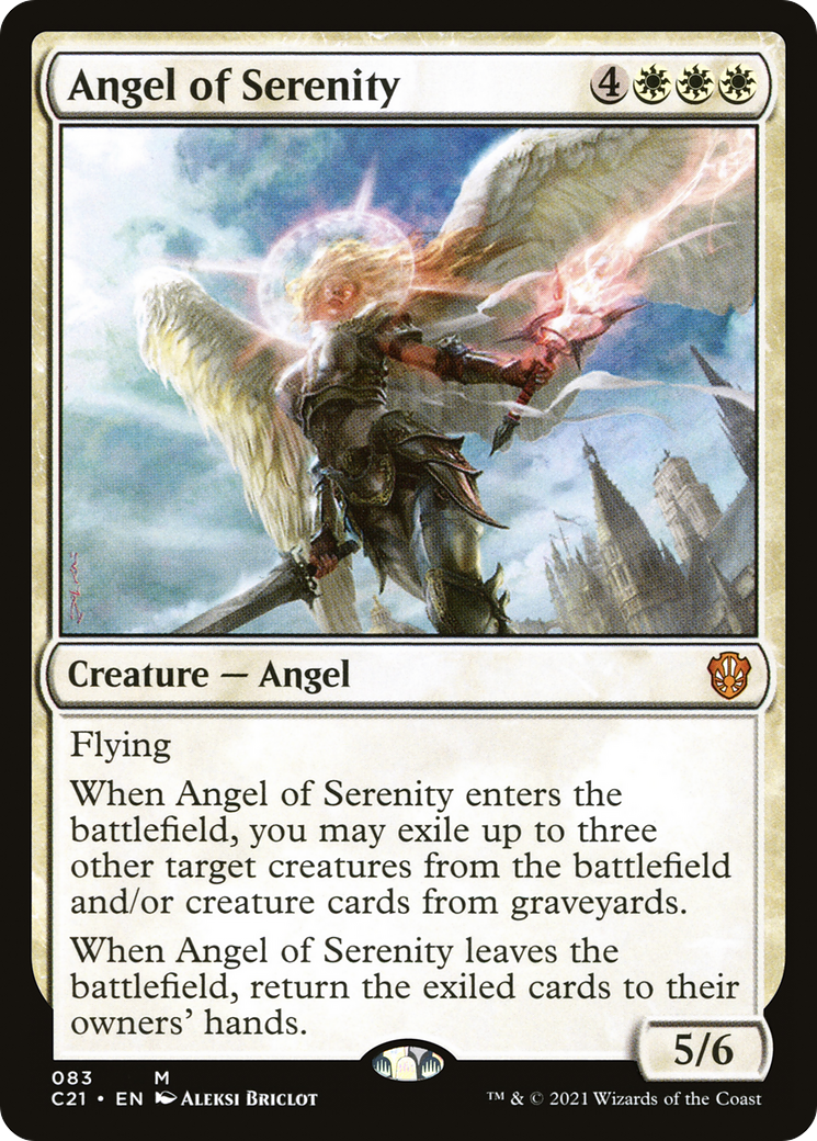 Angel of Serenity [Commander 2021] | Silver Goblin