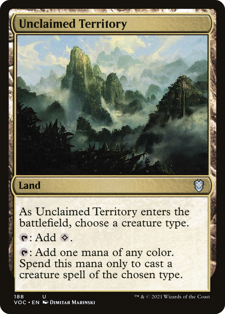 Unclaimed Territory [Innistrad: Crimson Vow Commander]