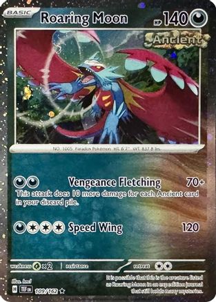 Roaring Moon - 109/162 (Cosmos Holo) (109) Holofoil - Miscellaneous Cards & Products