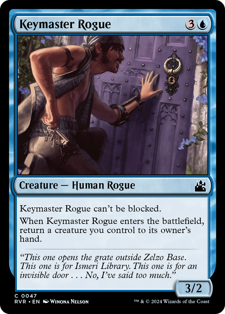 Keymaster Rogue [Ravnica Remastered] Foil