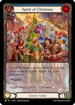 Spirit of Christmas (LGS355) Cold Foil - FaB Promos