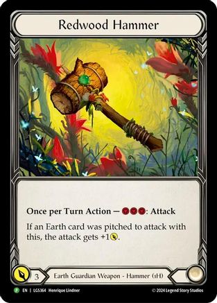 Redwood Hammer (LGS364) Cold Foil - FaB Promos