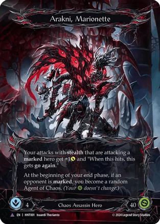 Arakni, Marionette (Marvel) (HNT001) Cold Foil - The Hunted