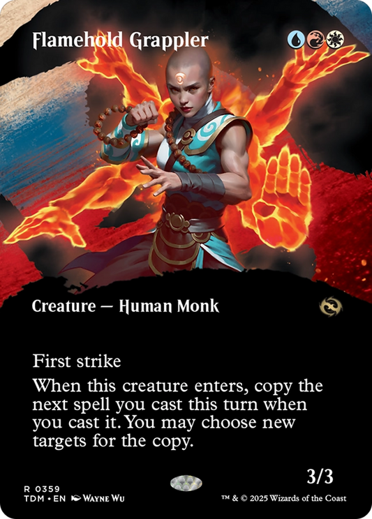 Flamehold Grappler (Borderless) (359) - Tarkir: Dragonstorm