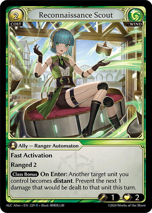 Reconnaissance Scout (229) [Alchemical Revolution Alter Edition] Foil
