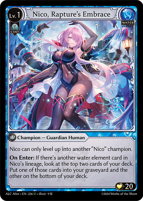 Nico, Rapture's Embrace (226) [Alchemical Revolution Alter Edition] Foil