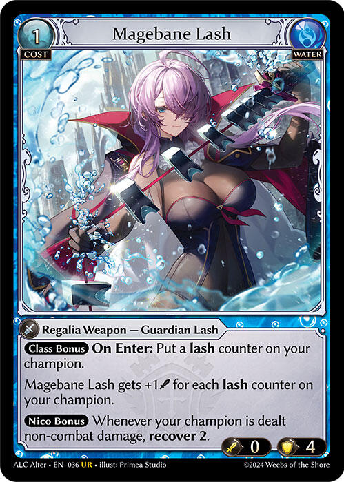 Magebane Lash (036) [Alchemical Revolution Alter Edition] Foil