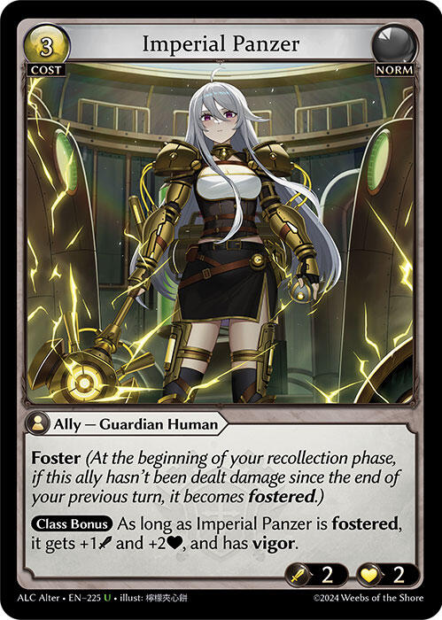 Imperial Panzer (225) [Alchemical Revolution Alter Edition] Foil