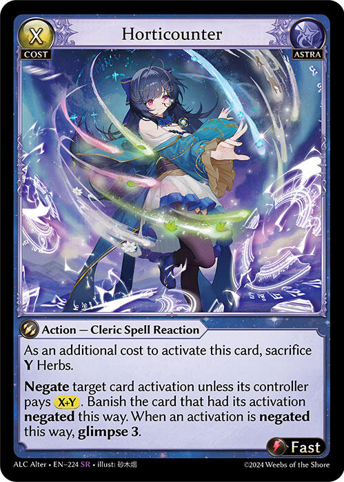 Horticounter (224) [Alchemical Revolution Alter Edition] Foil