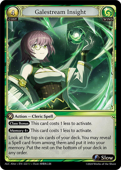 Galestream Insight (222) [Alchemical Revolution Alter Edition] Foil