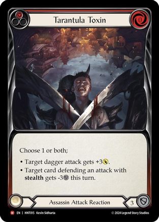 Tarantula Toxin (HNT015) Rainbow Foil - The Hunted