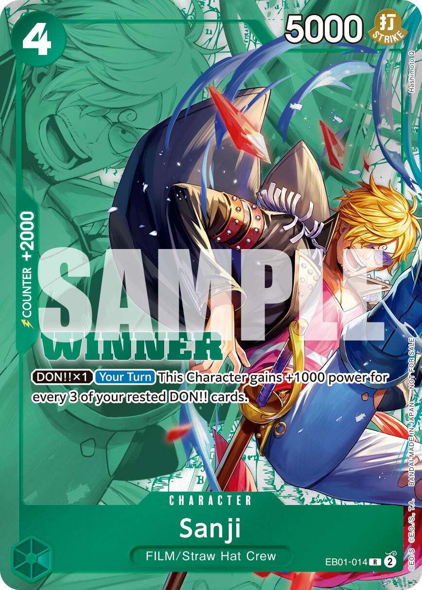 Sanji (Winner Pack 2025 Vol. 1) [One Piece Promotion Cards] | Silver Goblin