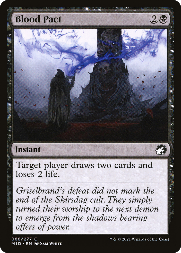 Blood Pact [Innistrad: Midnight Hunt] Foil
