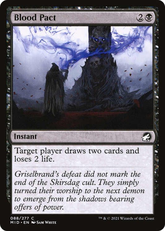 Blood Pact [Innistrad: Midnight Hunt] Foil