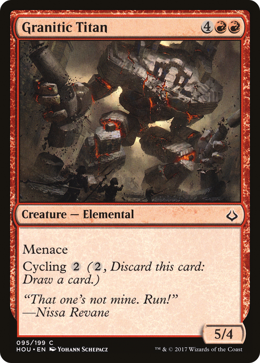 Granitic Titan [Hour of Devastation] Foil