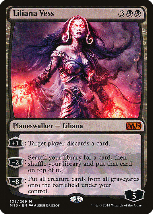Liliana Vess [Magic 2015] Foil
