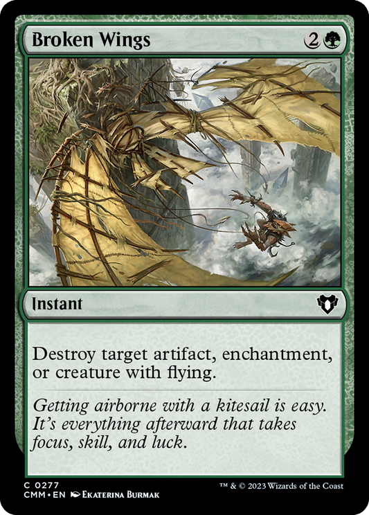 Broken Wings [Commander Masters] Foil