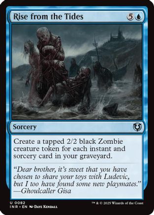 Rise from the Tides Foil (082) - Innistrad Remastered | Silver Goblin