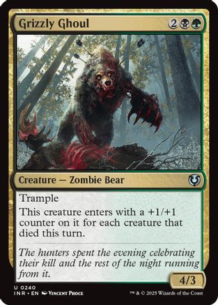 Grizzly Ghoul Foil (240) - Innistrad Remastered