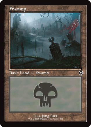 Swamp (292) (Retro Frame) (INR292)  - Innistrad Remastered | Silver Goblin