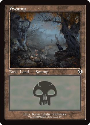 Swamp (293) (Retro Frame) (INR293) Foil - Innistrad Remastered | Silver Goblin