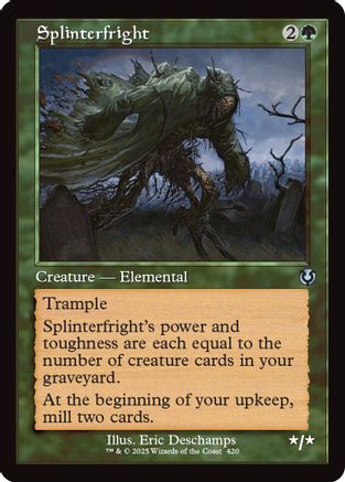 Splinterfright (Retro Frame) (420) - Innistrad Remastered