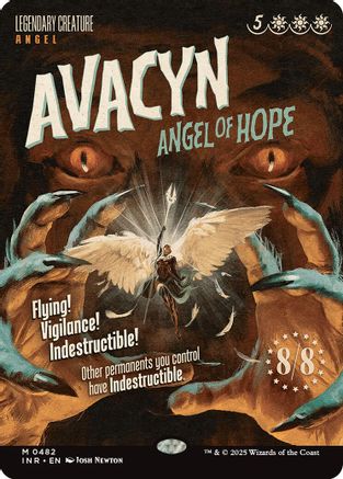 Avacyn, Angel of Hope (Showcase) Foil (482) - Innistrad Remastered | Silver Goblin