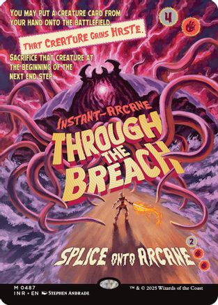 Through the Breach (Showcase) (INR487) Foil - Innistrad Remastered | Silver Goblin