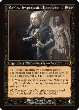 Sorin, Imperious Bloodlord (Retro Frame) (INR476)  - Innistrad Remastered | Silver Goblin