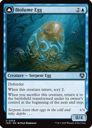 Biolume Egg Foil (054) - Innistrad Remastered