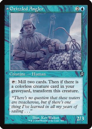 Grizzled Angler (Retro Frame) Foil (458) - Innistrad Remastered | Silver Goblin